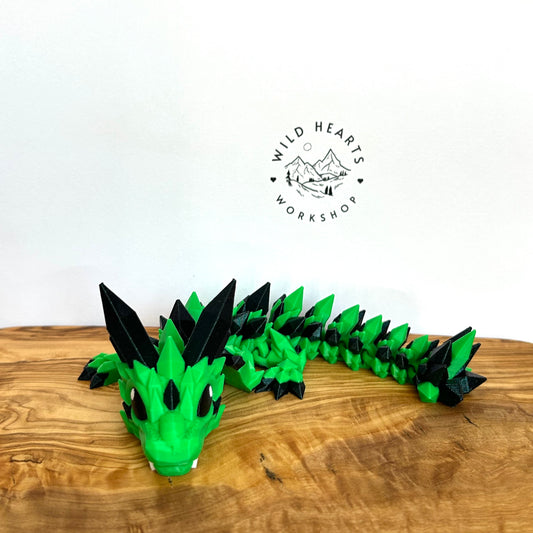 8" Baby Crystal Dragon Fidget Toy