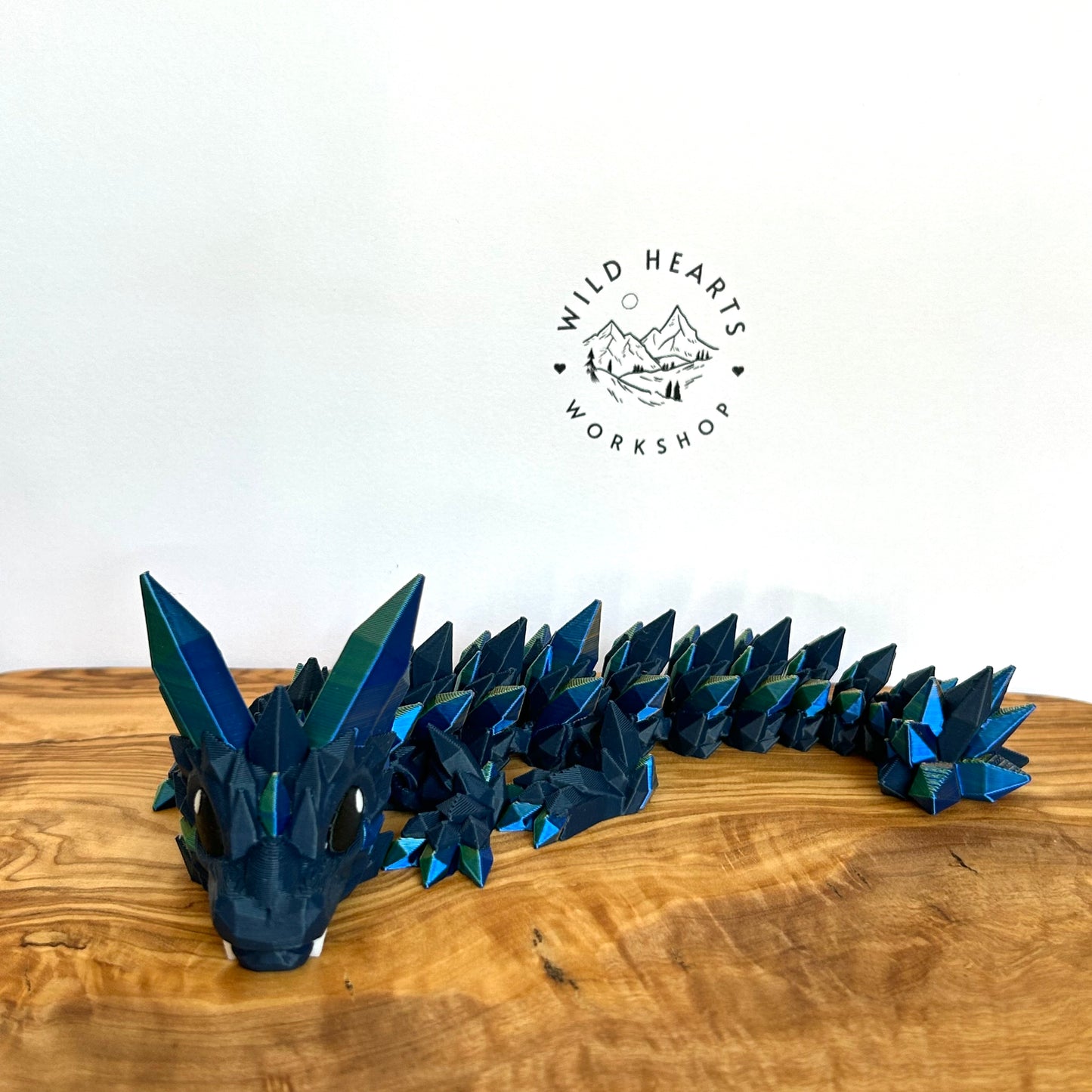 8" Baby Crystal Dragon Fidget Toy