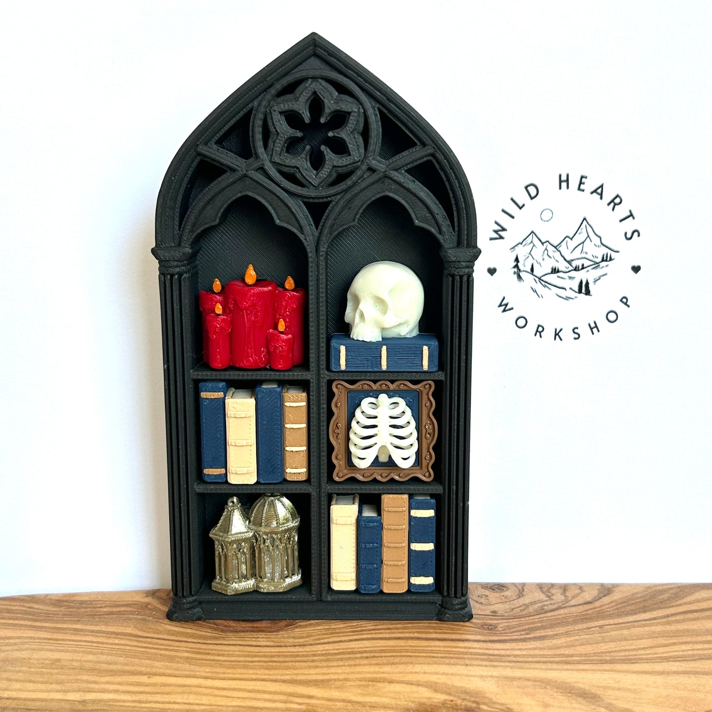 Gothic Bookcase Clicker Fidget