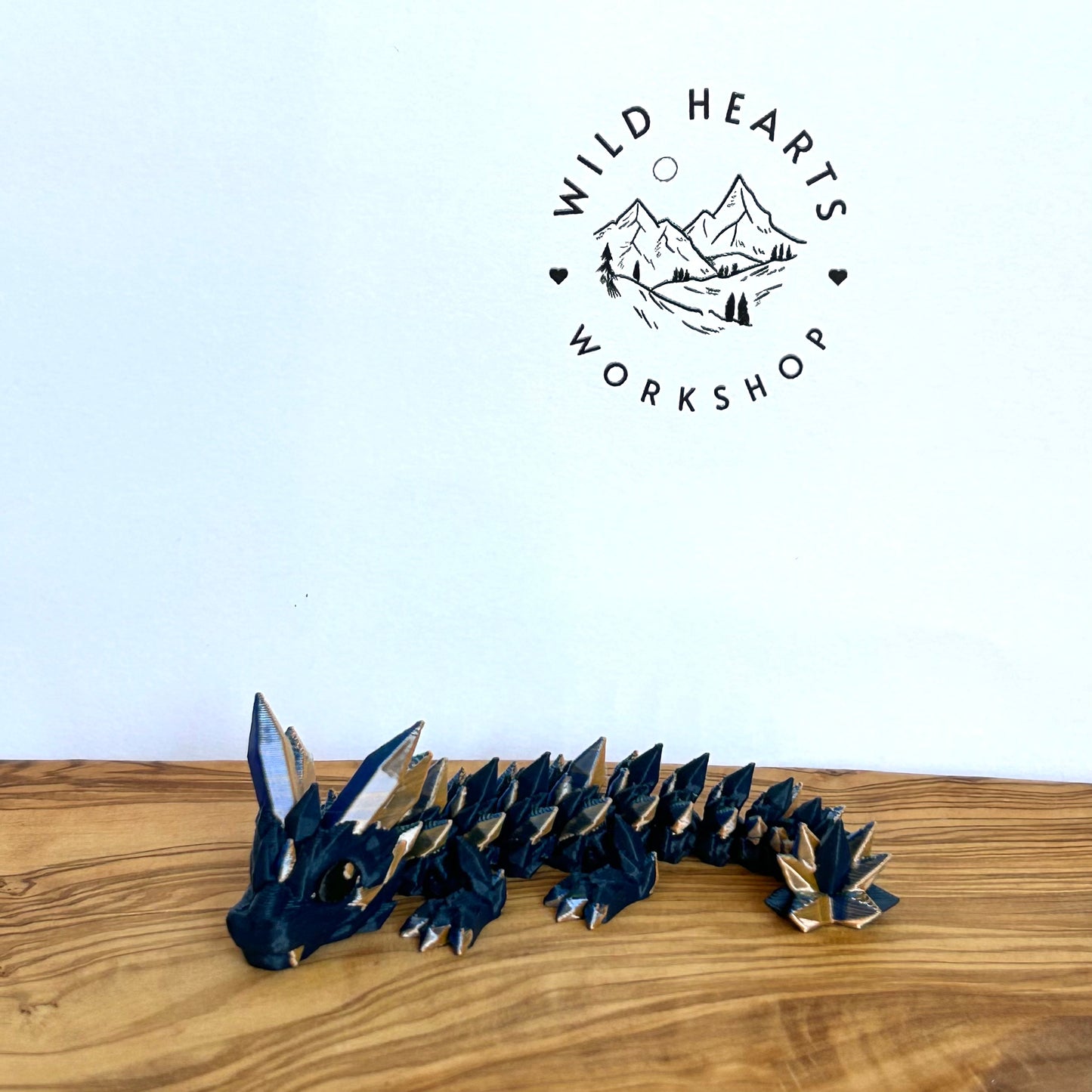 4" Baby Crystal Dragon Fidget Toy