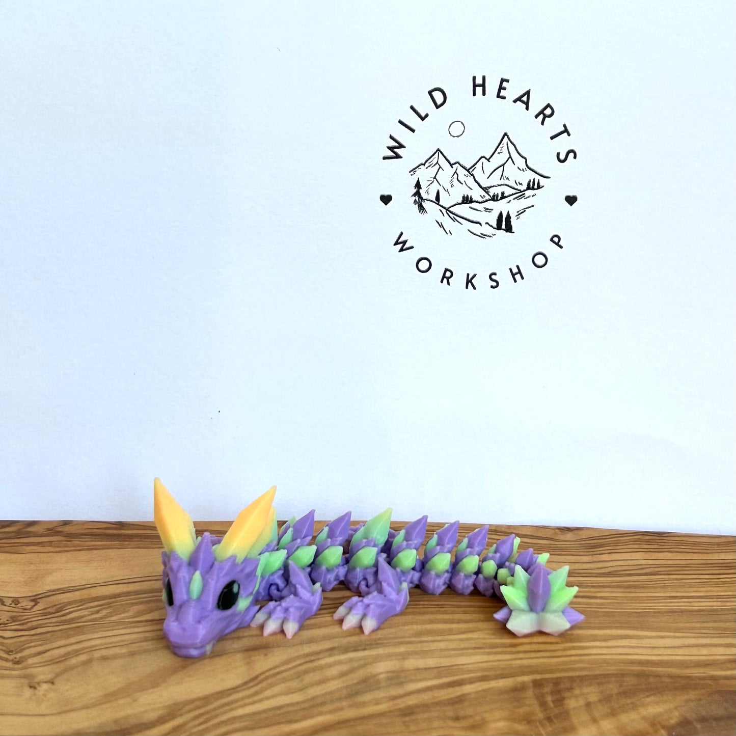 4" Baby Crystal Dragon Fidget Toy