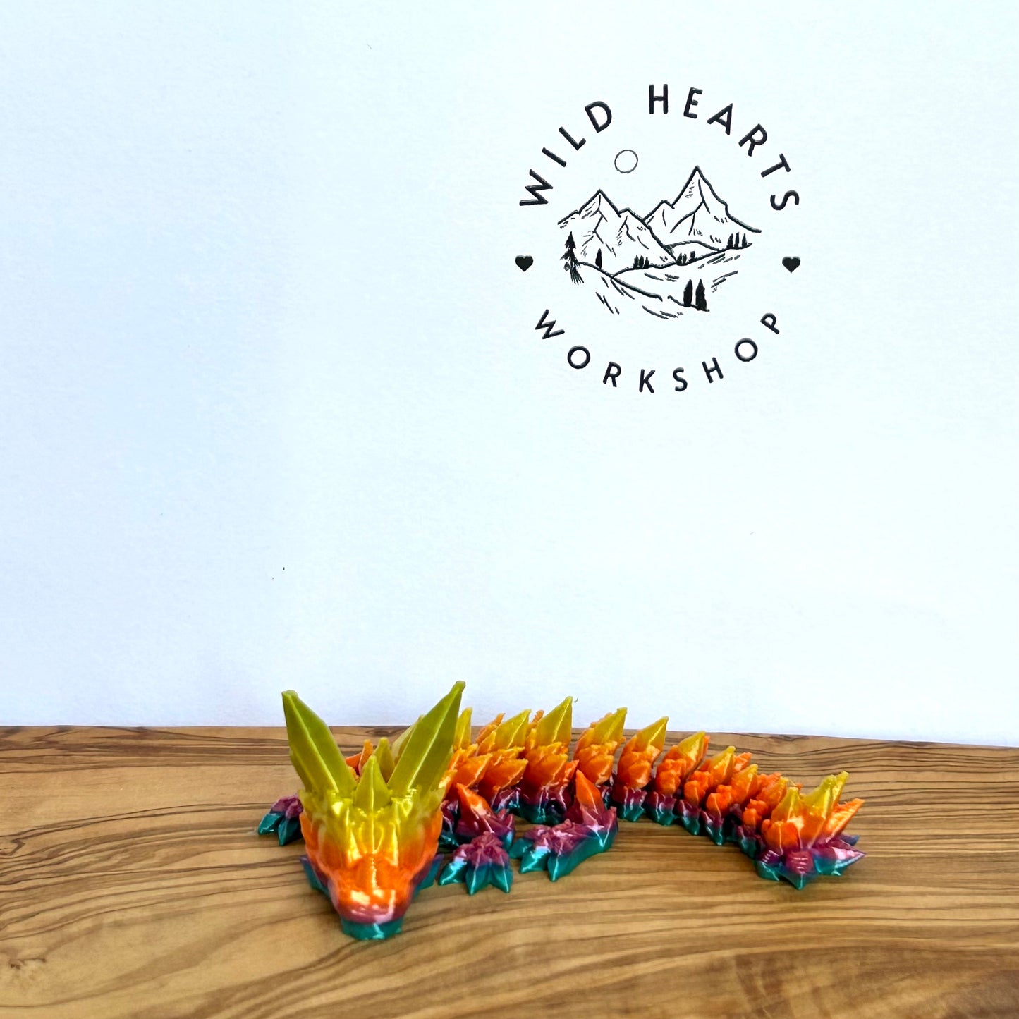 4" Baby Crystal Dragon Fidget Toy