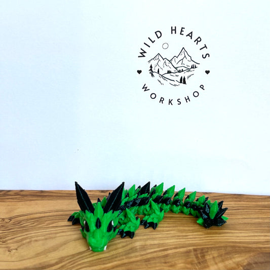 4" Baby Crystal Dragon Fidget Toy