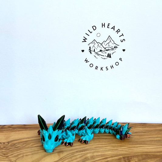 4" Baby Crystal Dragon Fidget Toy