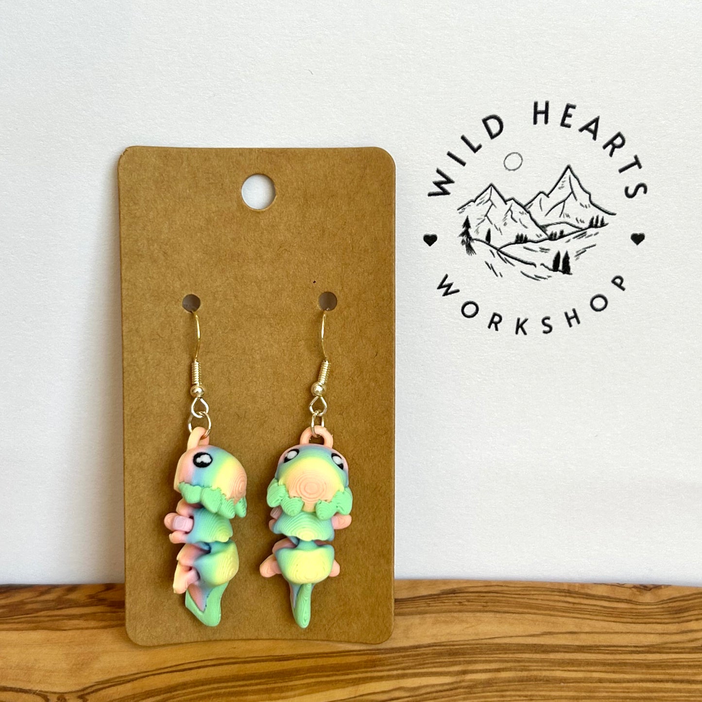 Articulated Dangly Earrings