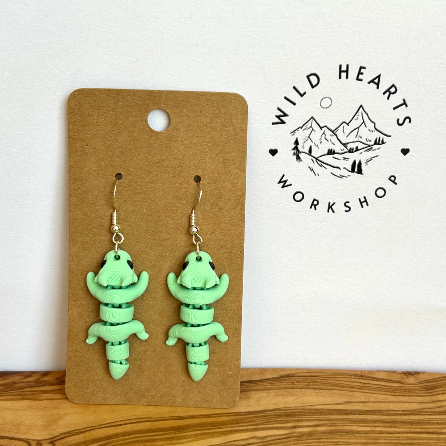 Articulated Dangly Earrings