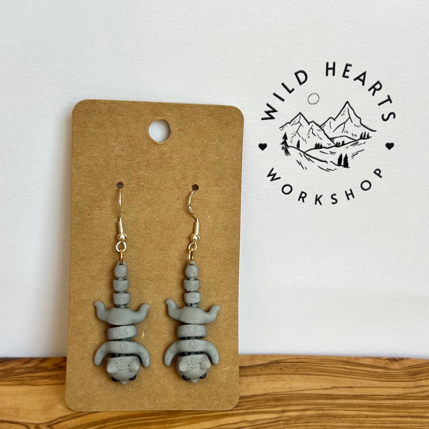 Articulated Dangly Earrings