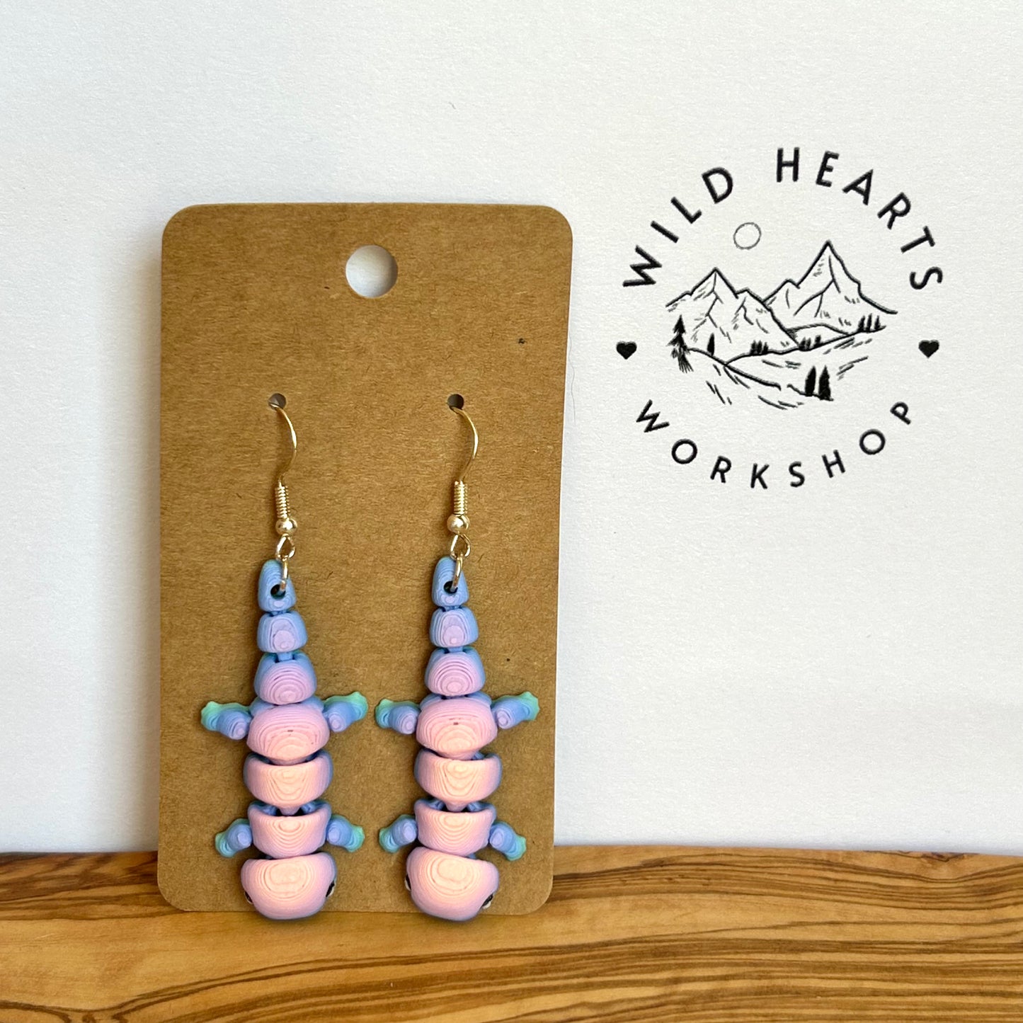 Articulated Dangly Earrings