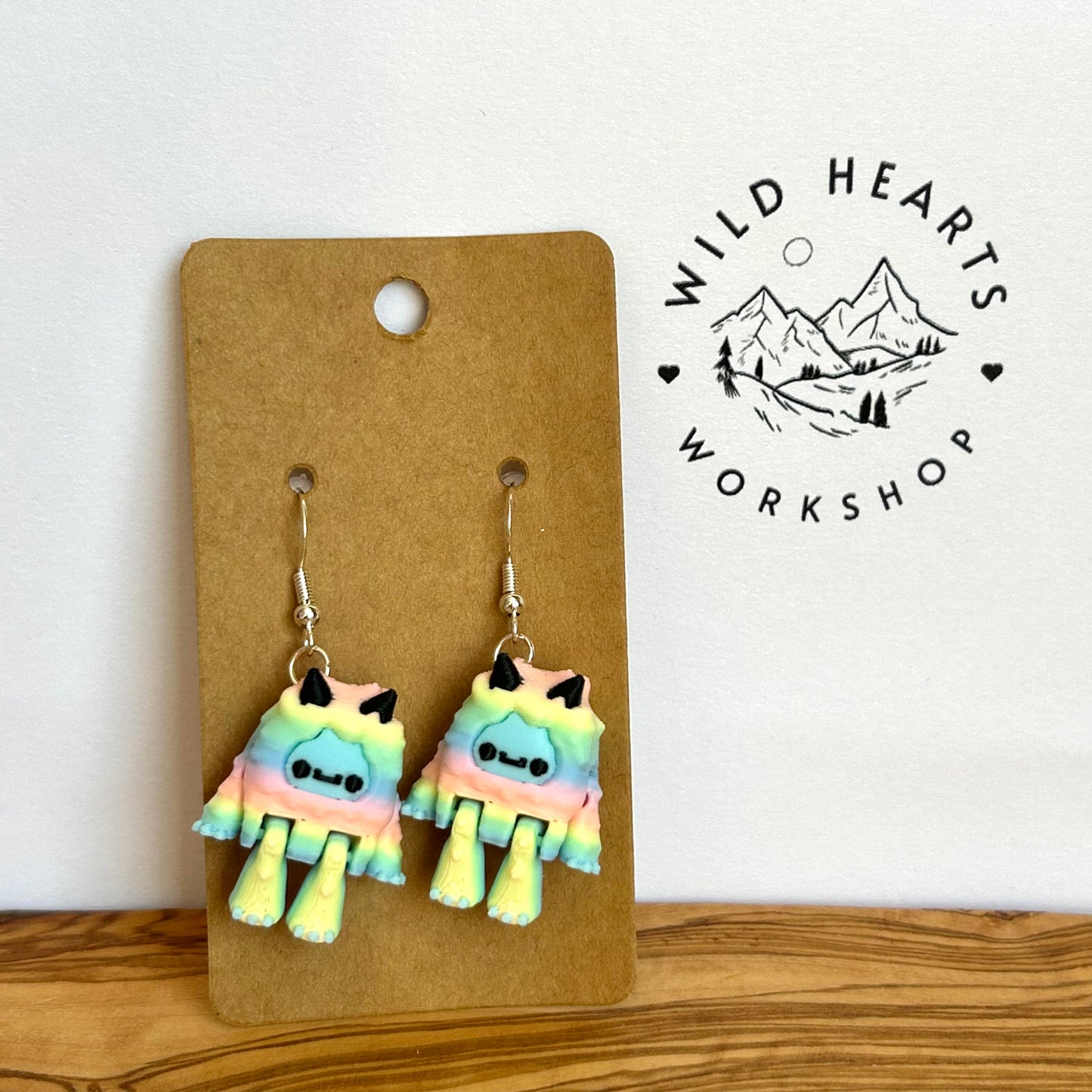 Articulated Dangly Earrings