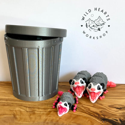 Trash Can Family - Fidget Critters