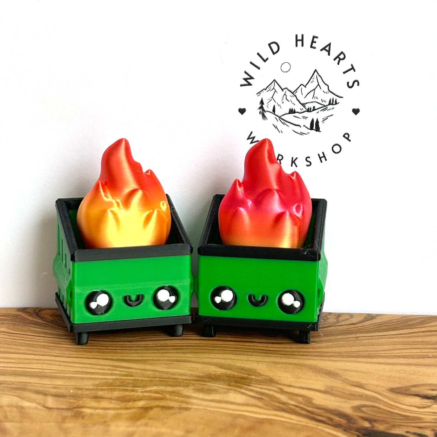 Smiley Dumpster Fire Clicker