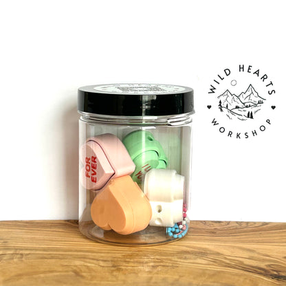 Conversation Heart Fidget Clicker Bundle