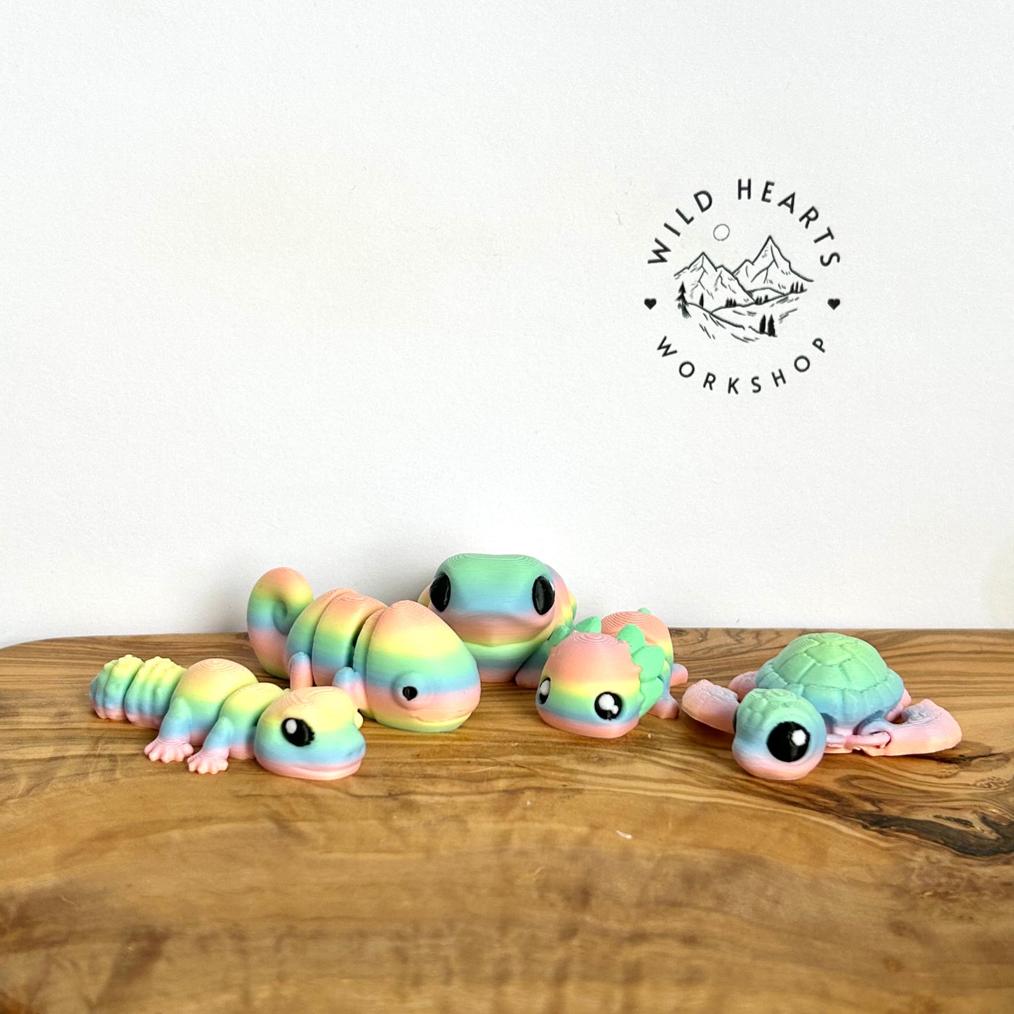 Rainbow Critter Collection - Fidget Critters