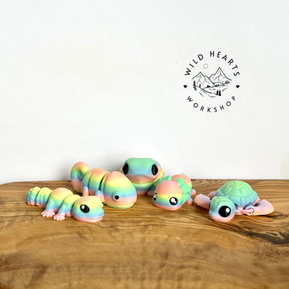 Rainbow Critter Collection - Fidget Critters