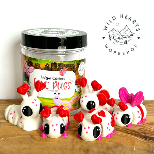 Love Bugs Collection - Fidget Critters