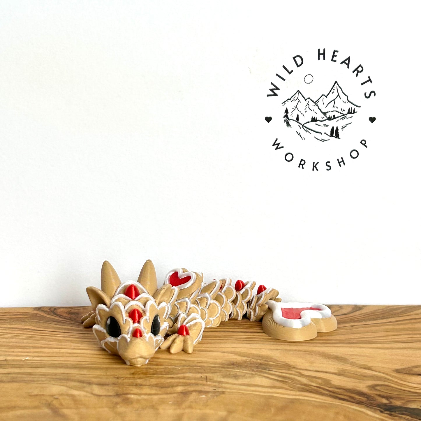 4" Baby Cookie Dragon Fidget Toy