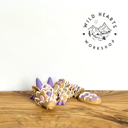 4" Baby Cookie Dragon Fidget Toy