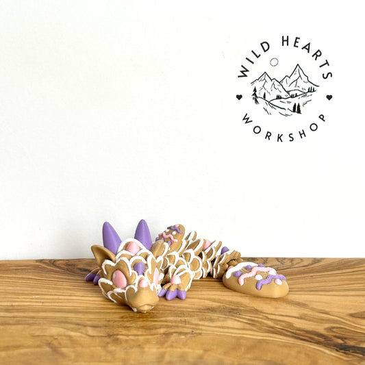 4" Baby Cookie Dragon Fidget Toy