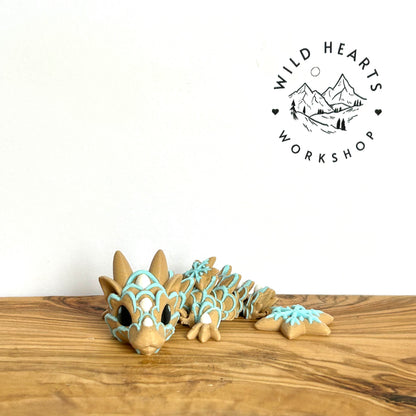 4" Baby Cookie Dragon Fidget Toy