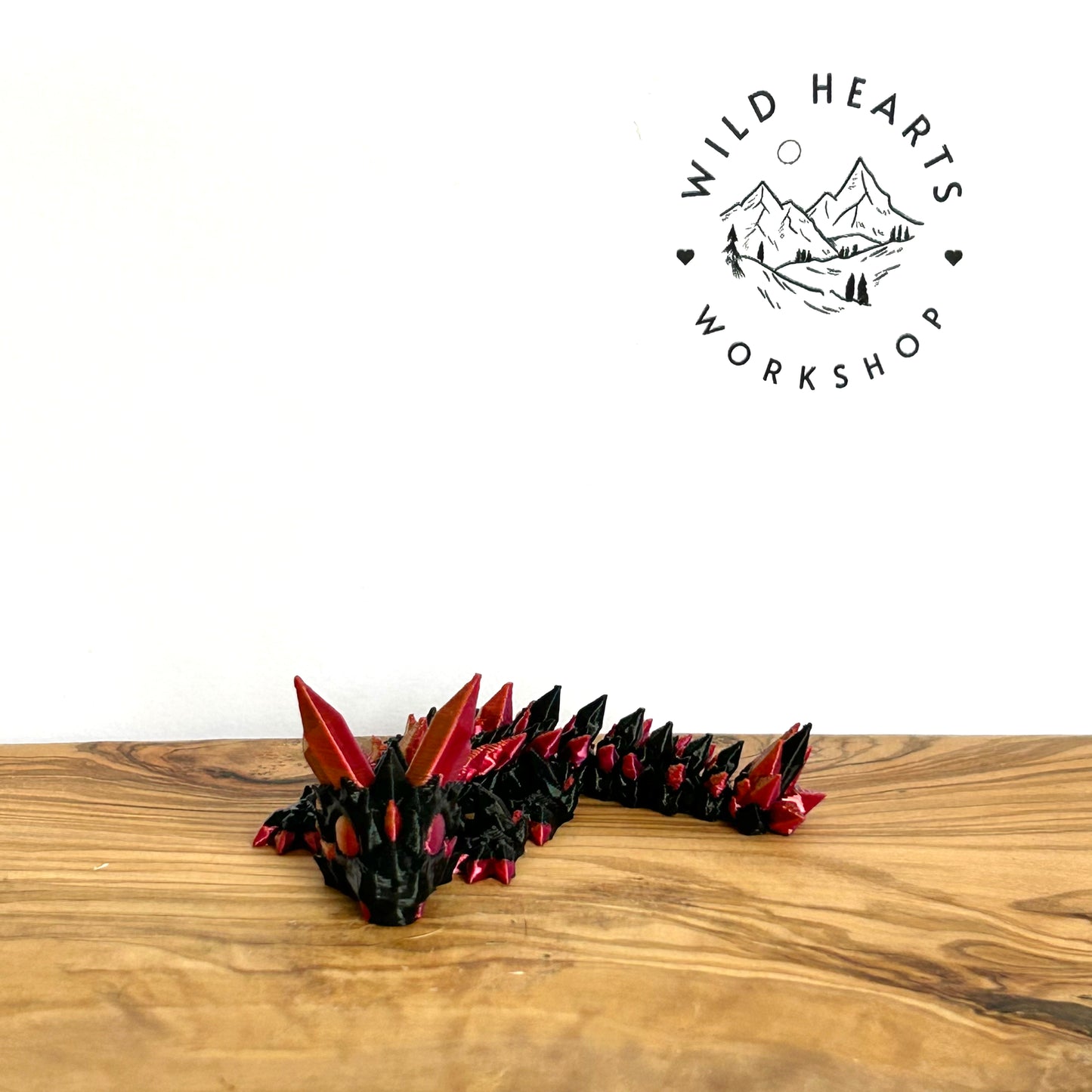 4" Baby Crystal Dragon Fidget Toy