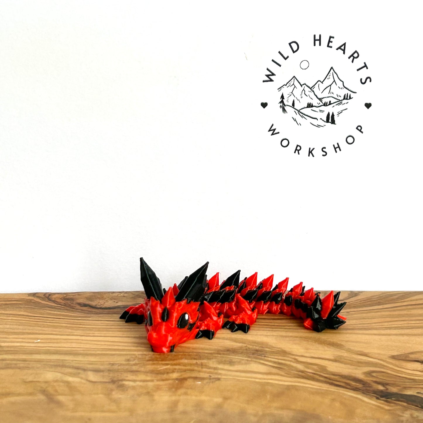 4" Baby Crystal Dragon Fidget Toy