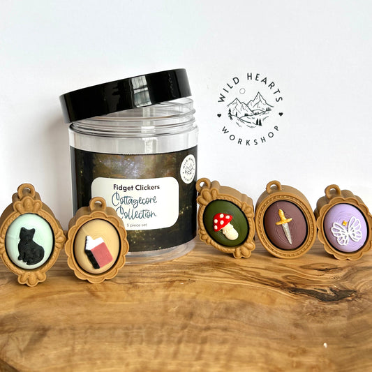 Cottagecore Fidget Clicker Bundle
