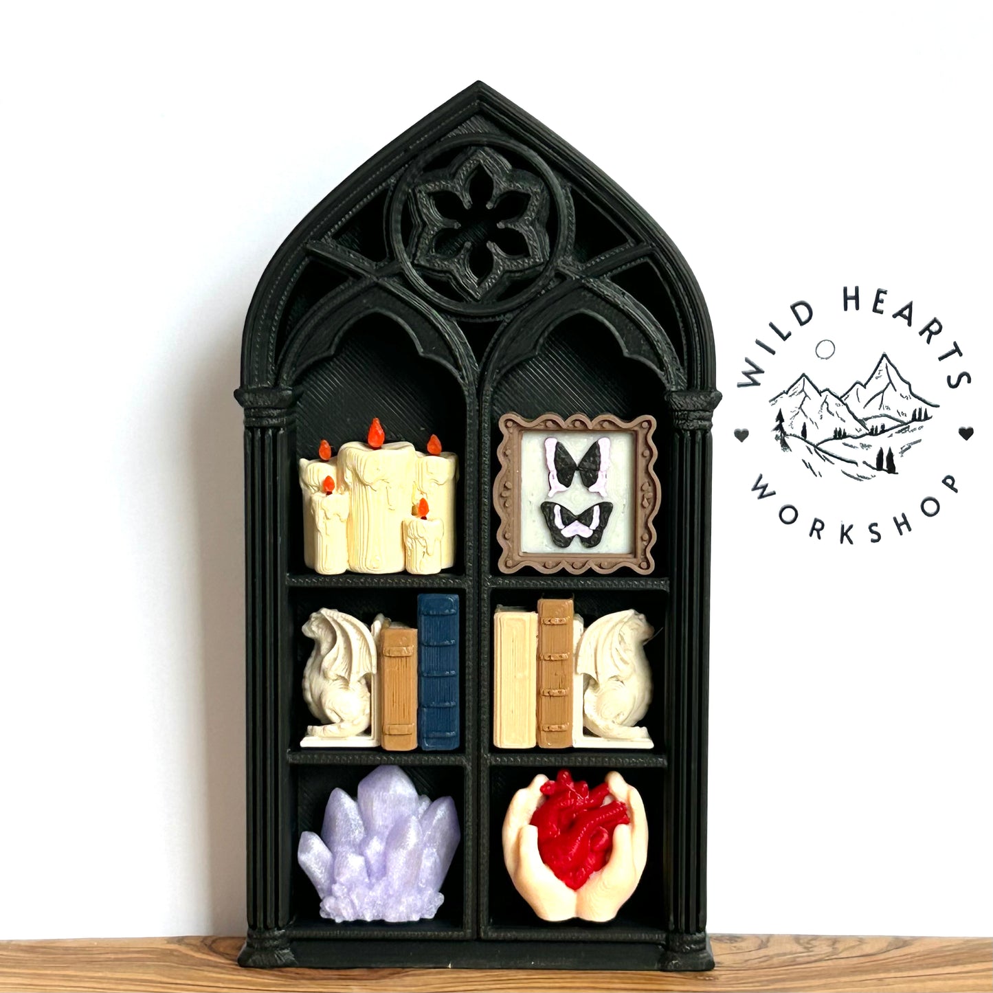 Gothic Bookcase Clicker Fidget