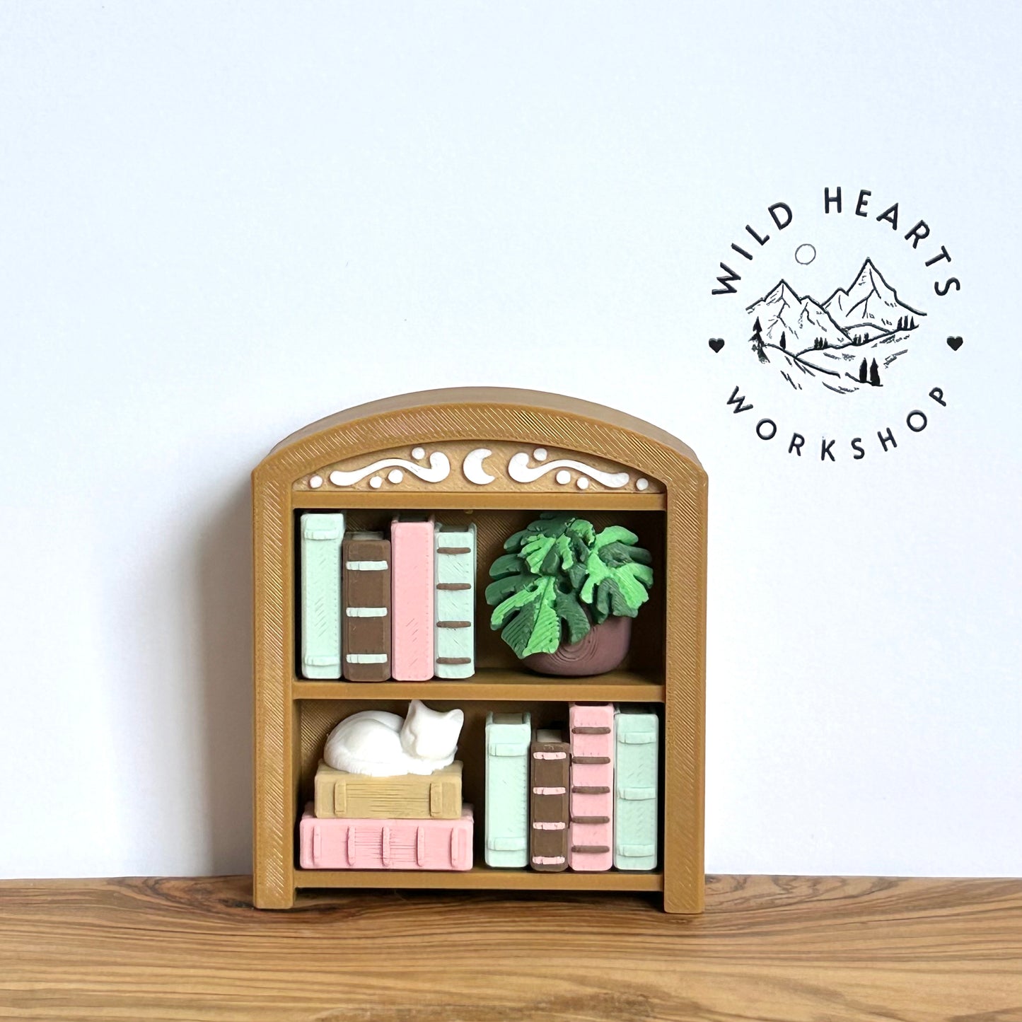 Mini Bookcase Clicker Fidget