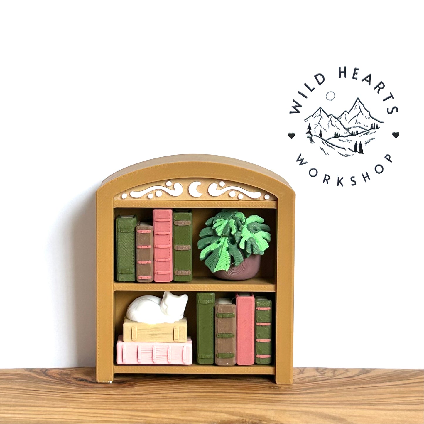 Mini Bookcase Clicker Fidget