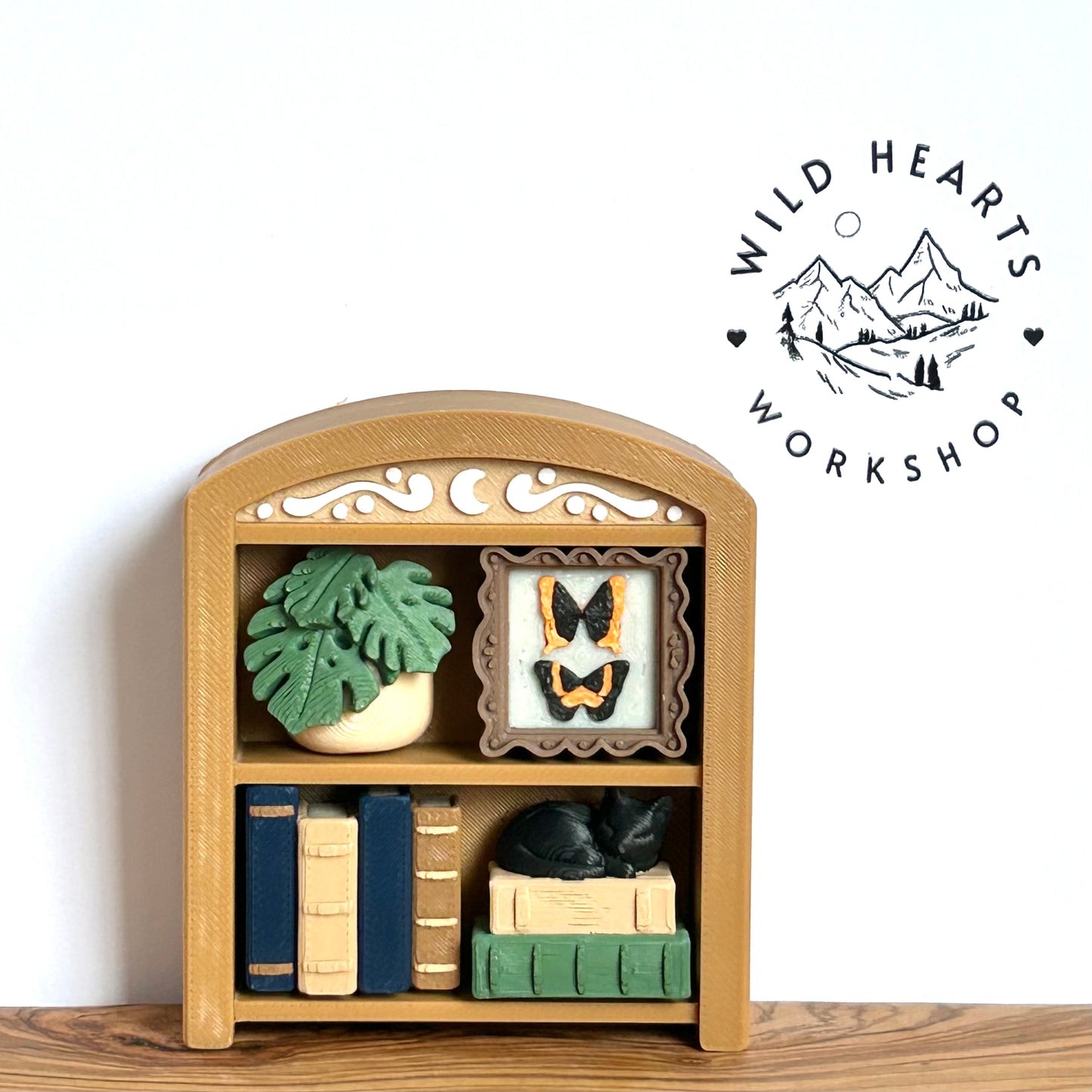 Mini Bookcase Clicker Fidget
