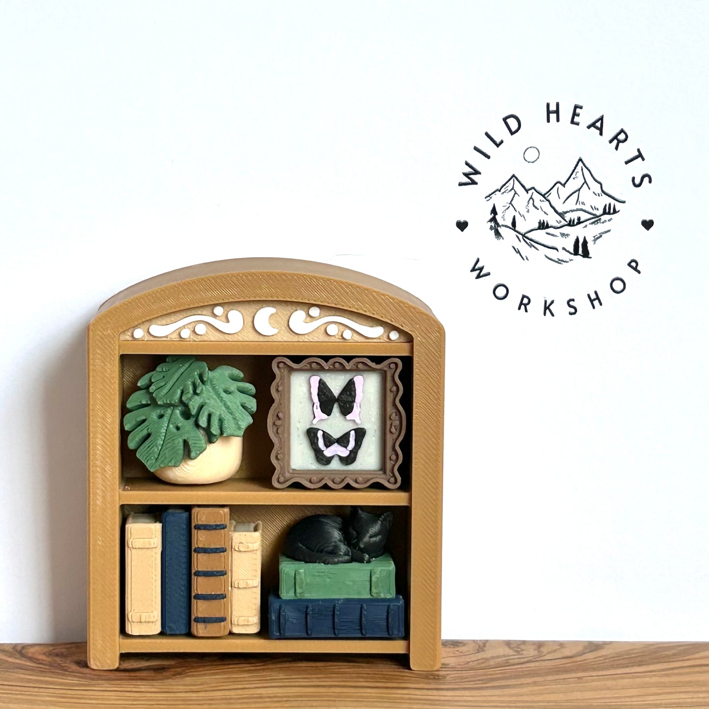 Mini Bookcase Clicker Fidget