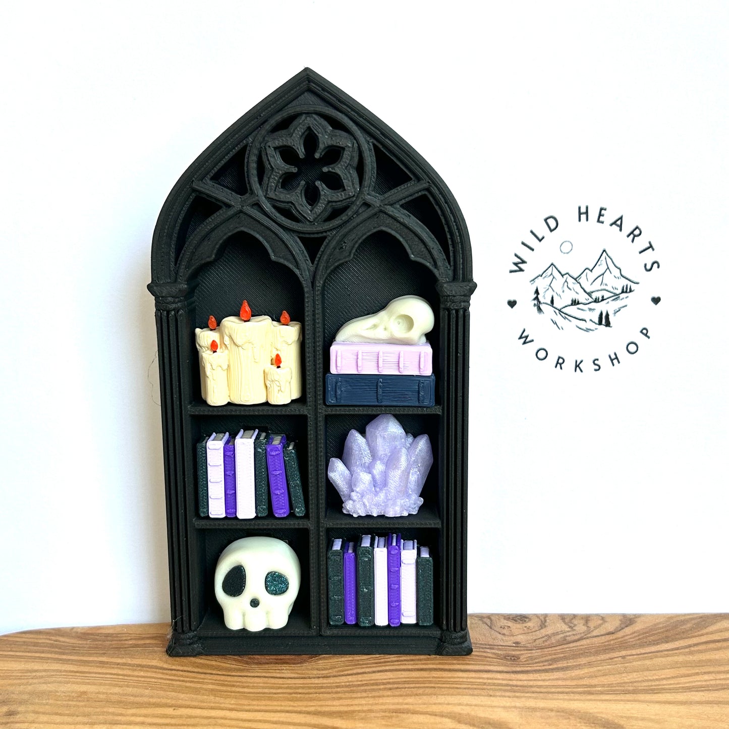 Gothic Bookcase Clicker Fidget