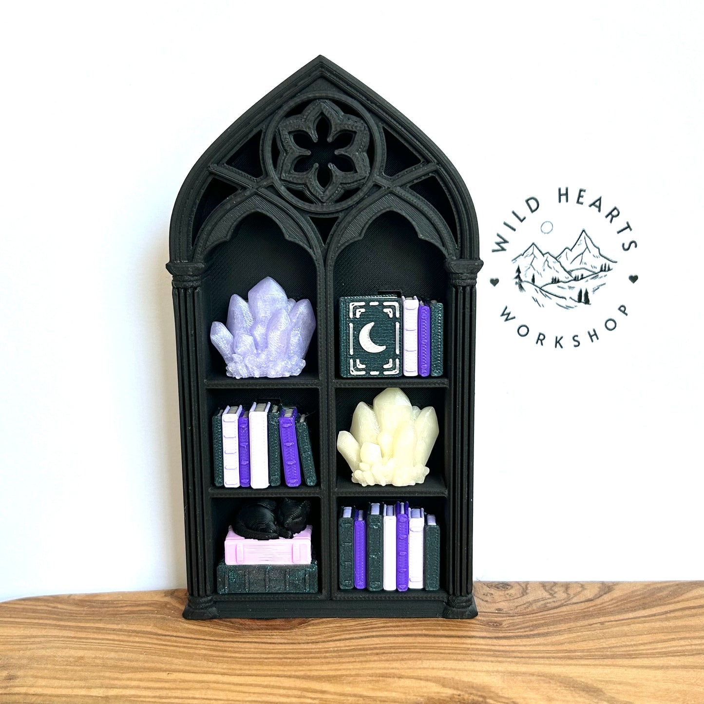 Gothic Bookcase Clicker Fidget
