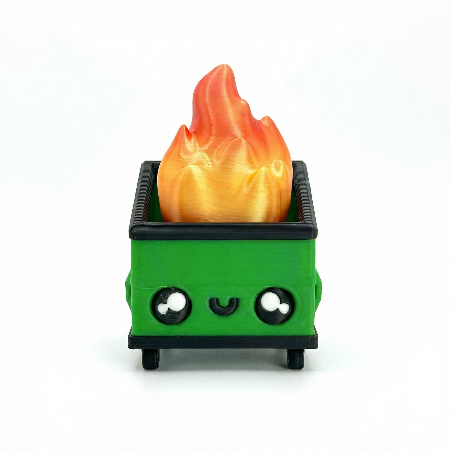 Smiley Dumpster Fire Clicker