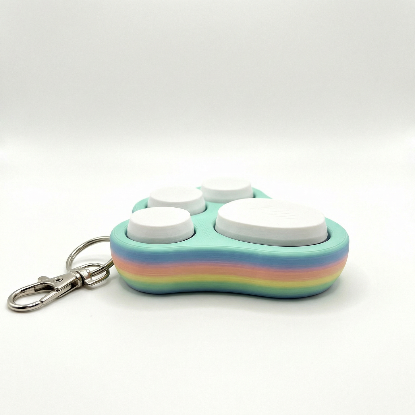 Bunny Foot Clicker Keychain