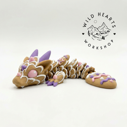 4" Baby Cookie Dragon Fidget Toy