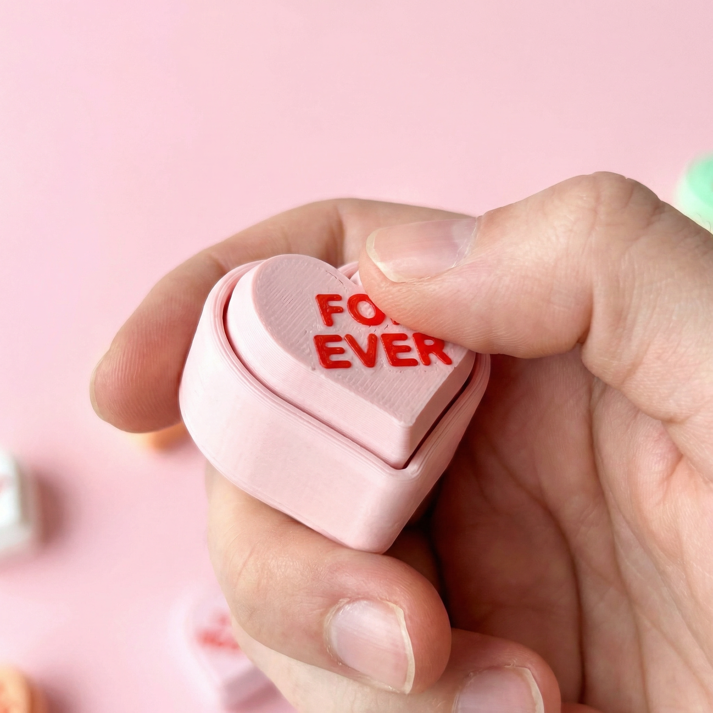 Conversation Heart Fidget Clicker Bundle